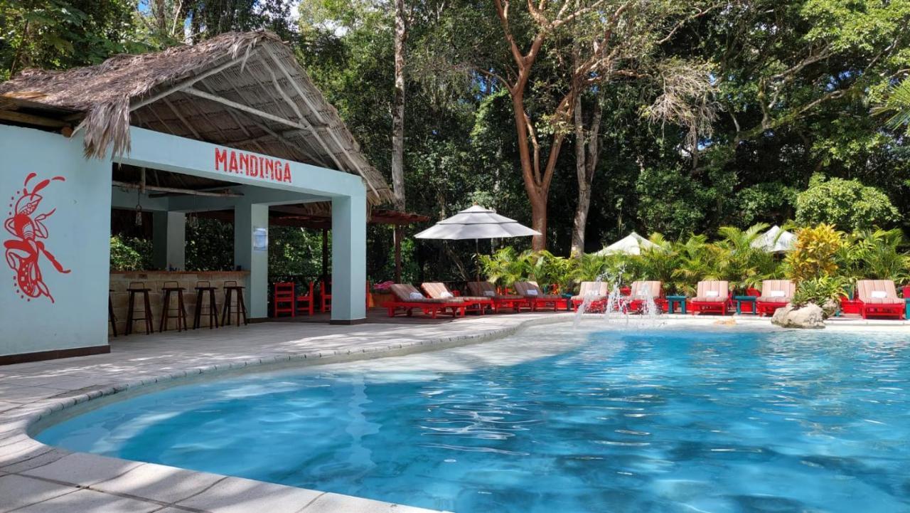 Jungle Lodge Tikal Hostal Ngoại thất bức ảnh