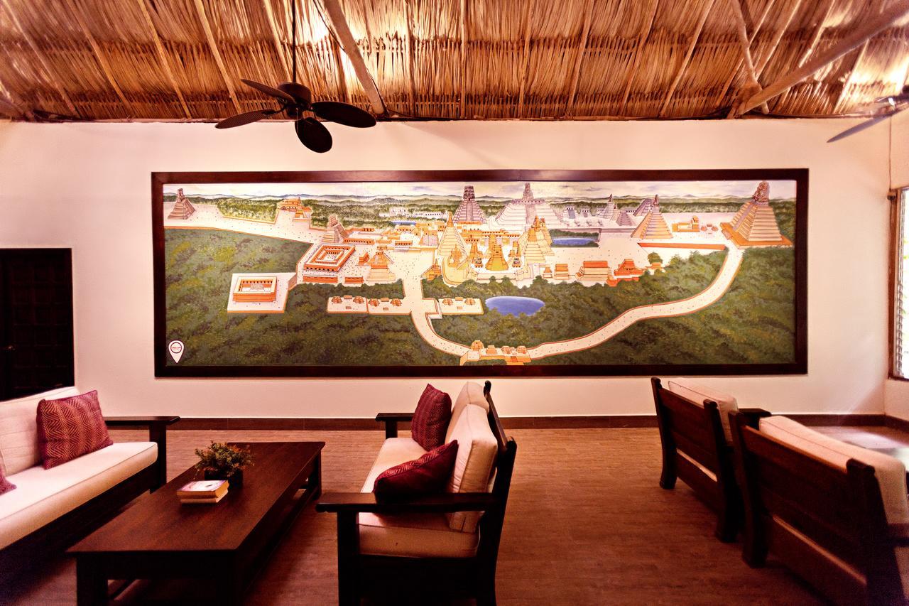Jungle Lodge Tikal Hostal Ngoại thất bức ảnh